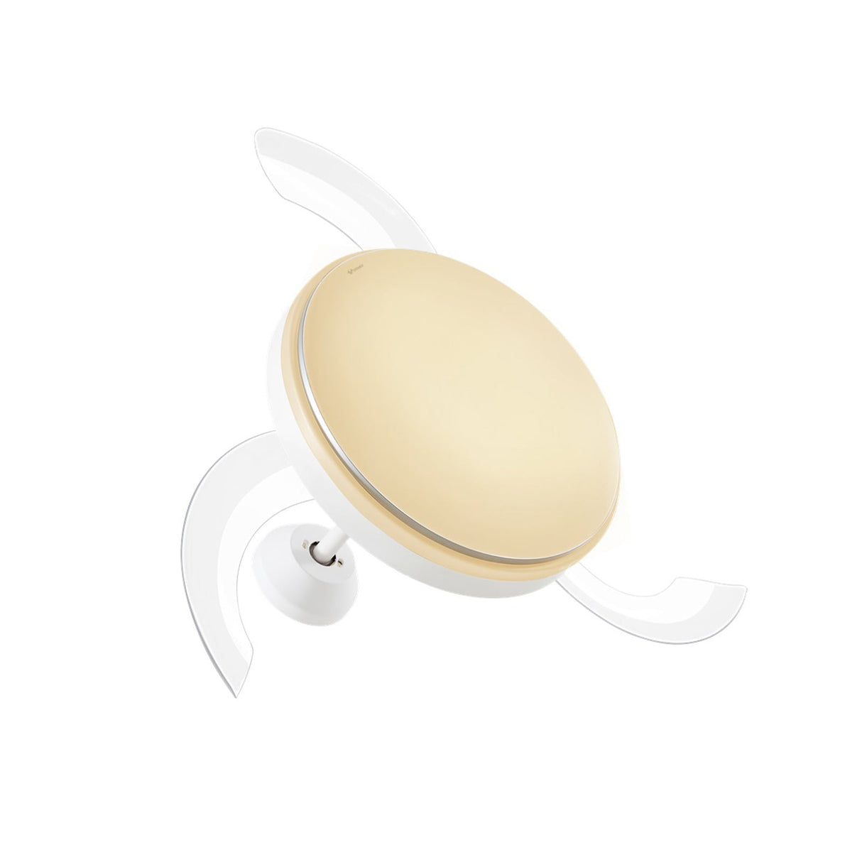 F07B 46-Inch Invisible Blades DC Ceiling Fan Light, 87W (1 Unit/Box)