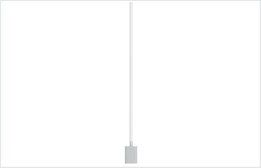 P100PL017 Pixel-Stehlampe (1,4m Höhe / Netzteil Inklusive / Einzelstück Anzeige) 17W