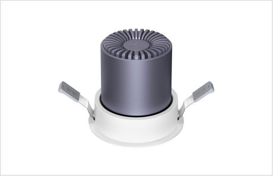 T200Z012 Recessed Downlight (T200 Series / Nickel Finish / 12-Pack / Φ75) 4000K, 12W, 36° Beam Angle